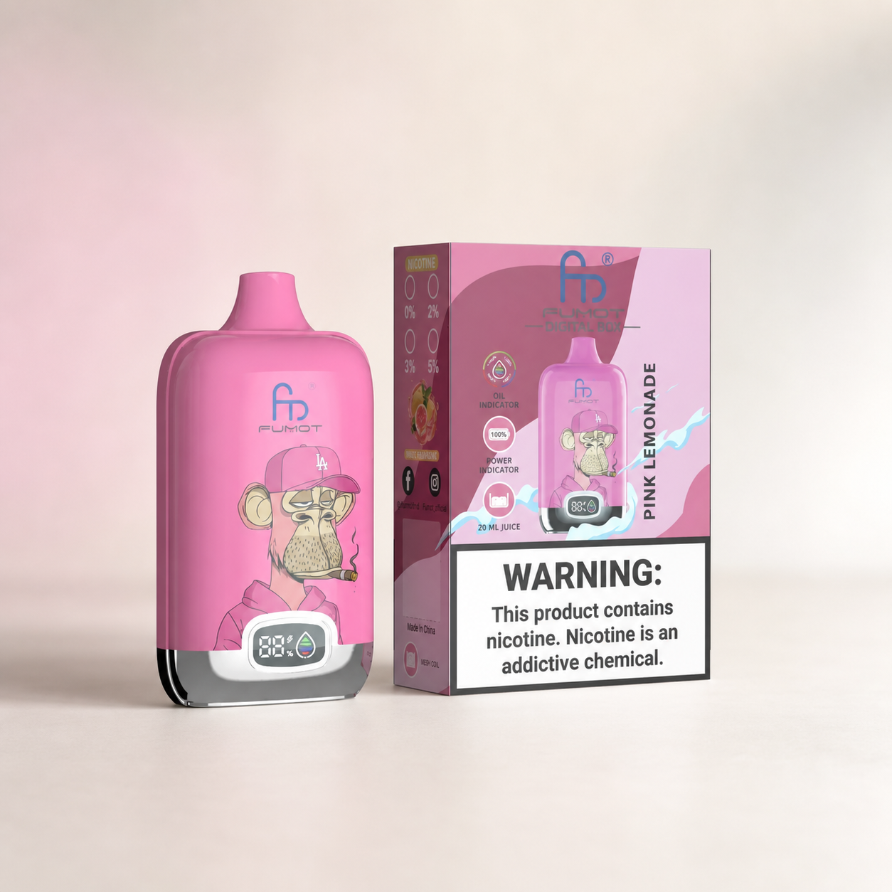 Tornado Vape 12000 – Pink Lemonade – zweite Ansicht