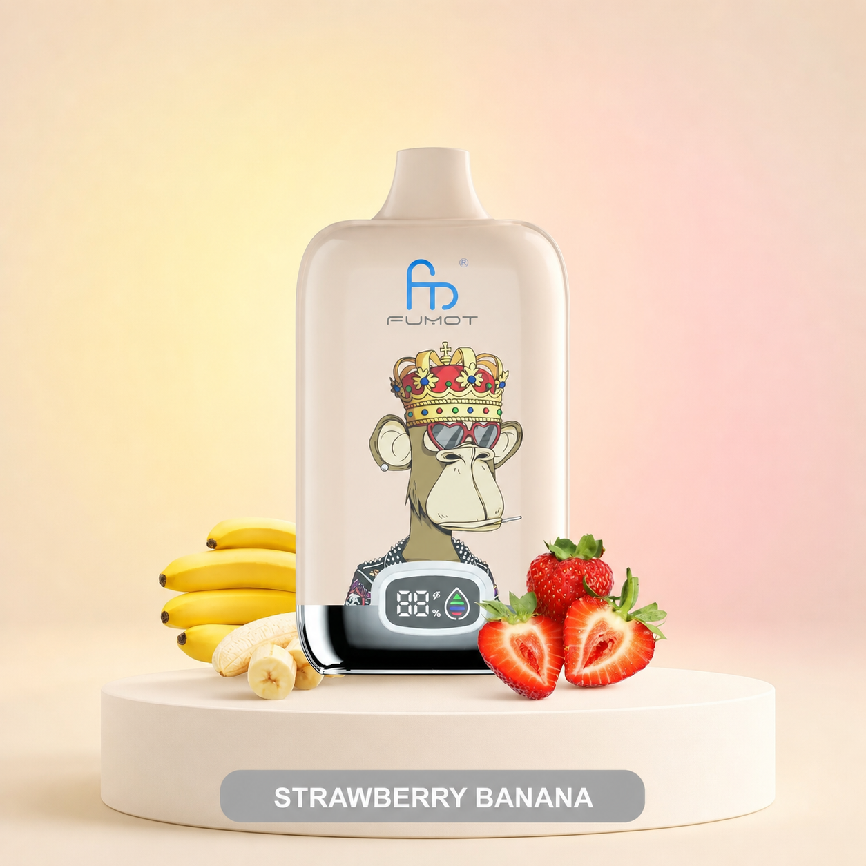 Tornado Vape 12000 – Strawberry Banana – Hauptansicht