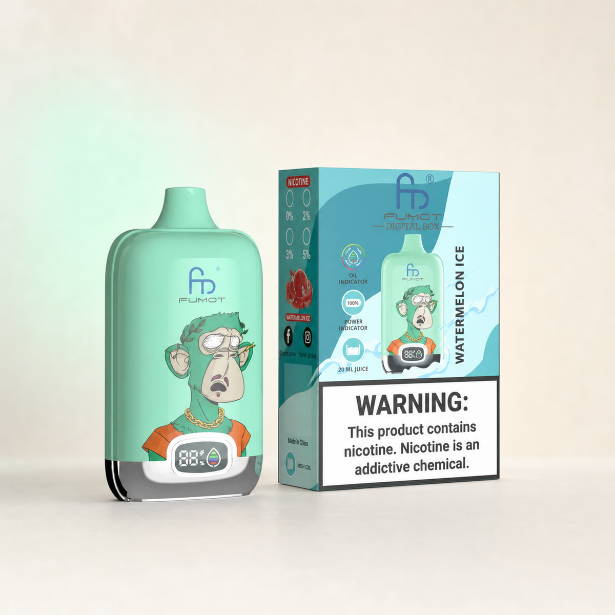 Tornado Vape 12000 – Watermelon Ice – zweite Ansicht