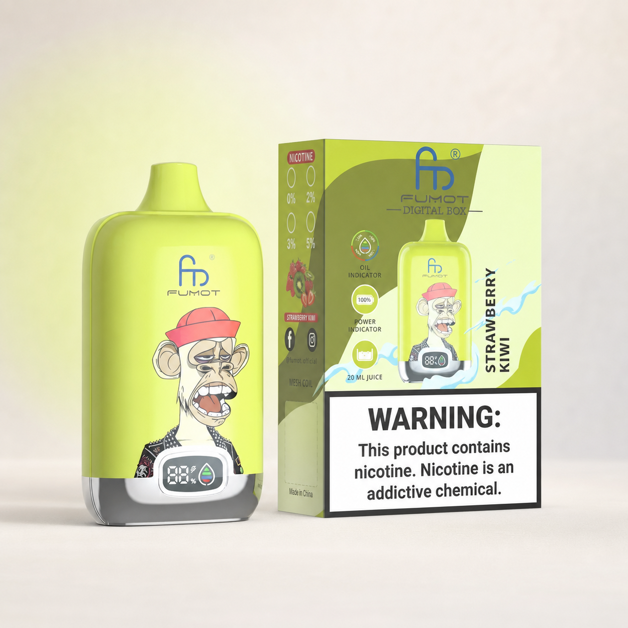 Tornado Vape 12000 – Strawberry Kiwi – zweite Ansicht