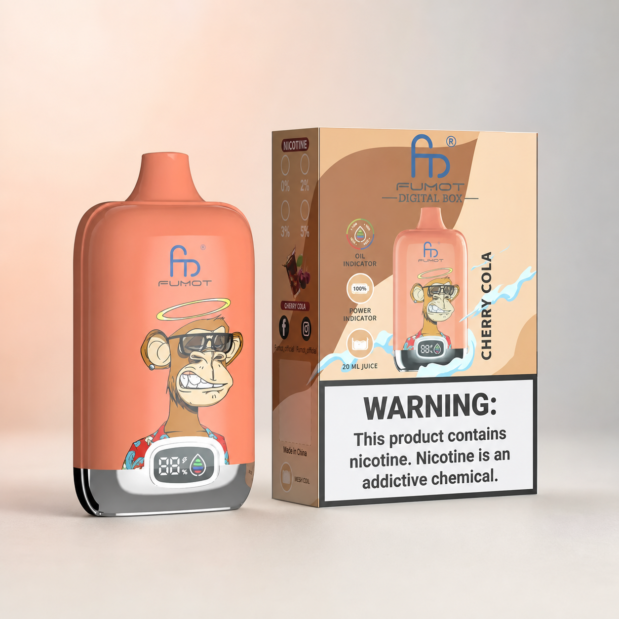Tornado Vape 12000 – Cherry Cola – zweite Ansicht