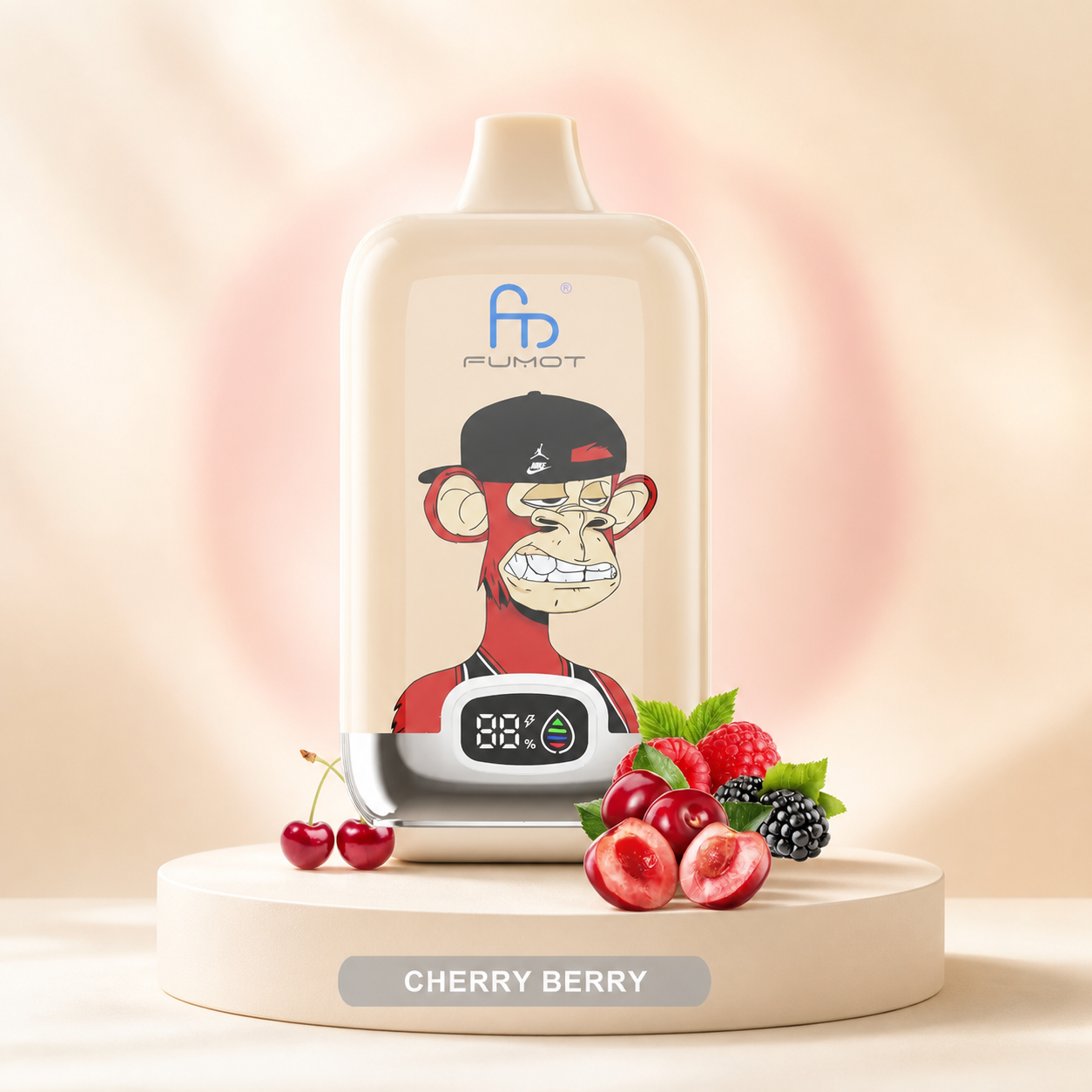 Tornado Vape 12000 – Cherry Berry – Premium Hauptansicht