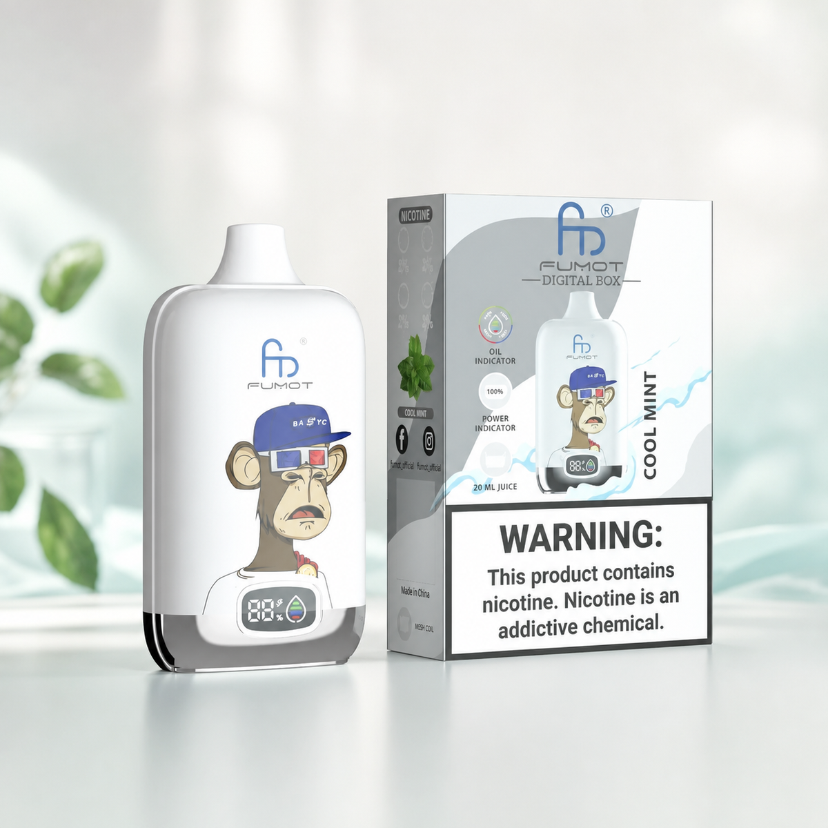 Tornado Vape 12000 – Cool Mint – Verpackungsansicht