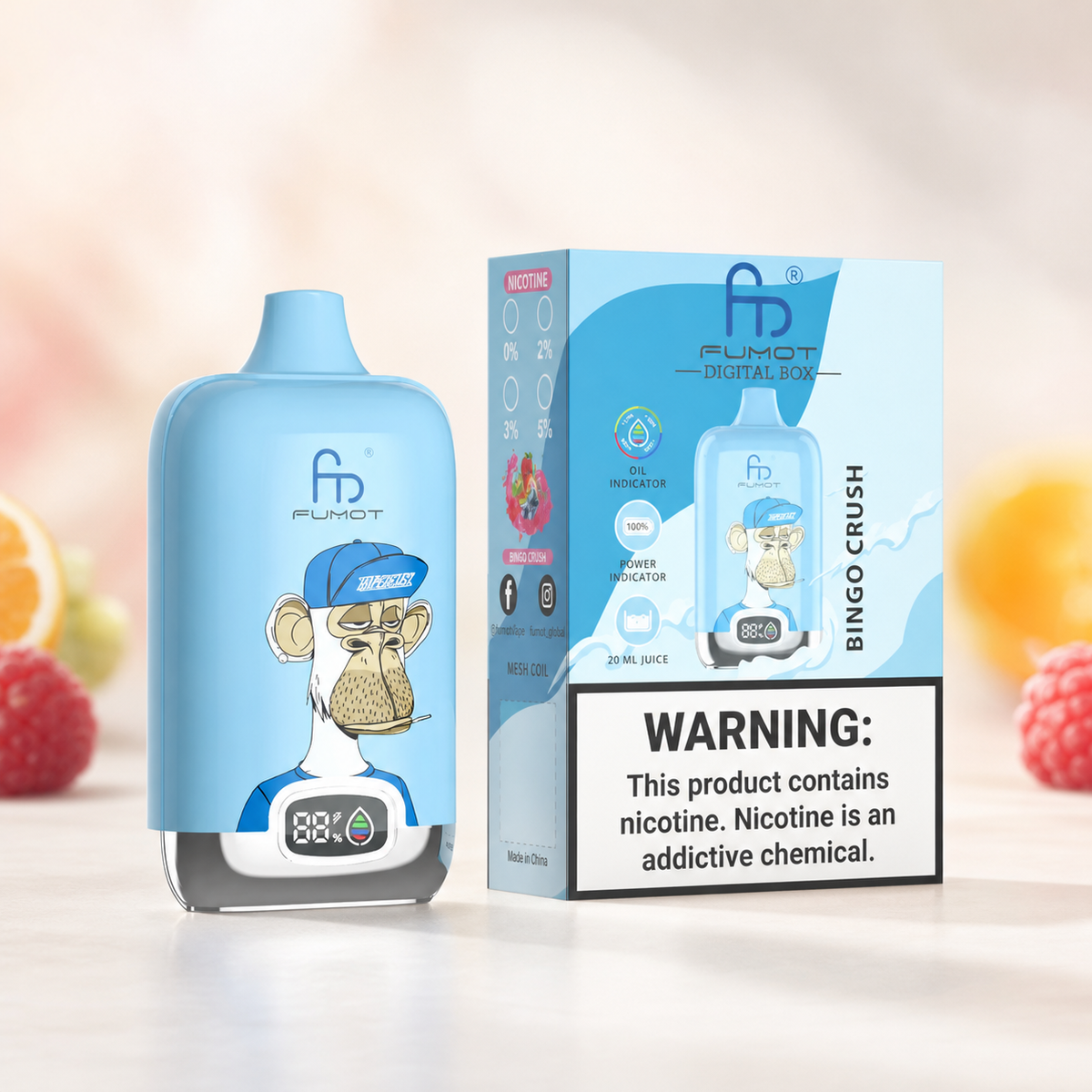 Tornado Vape 12000 – Bingo Crush – Verpackungsansicht
