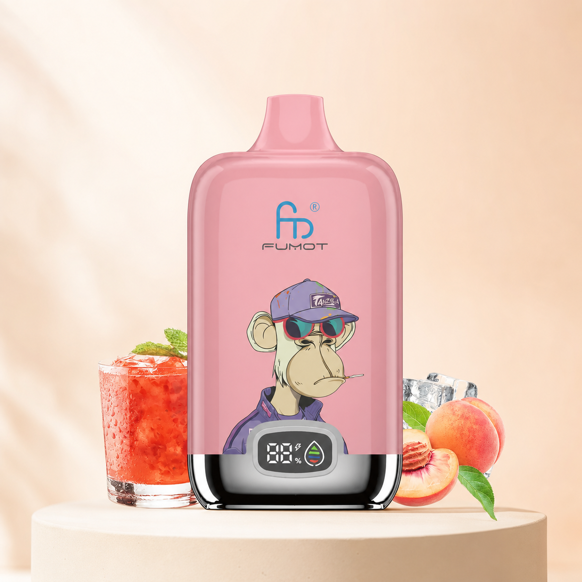 Tornado Vape 12000 – Ice Tea Peach Ice – Premium Hauptansicht