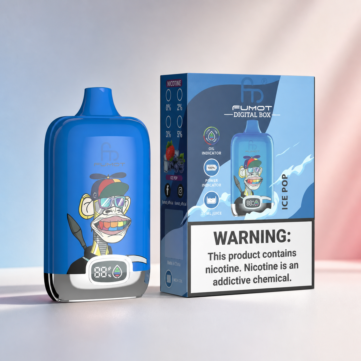 Tornado Vape 12000 – Ice Pop – Verpackungsansicht