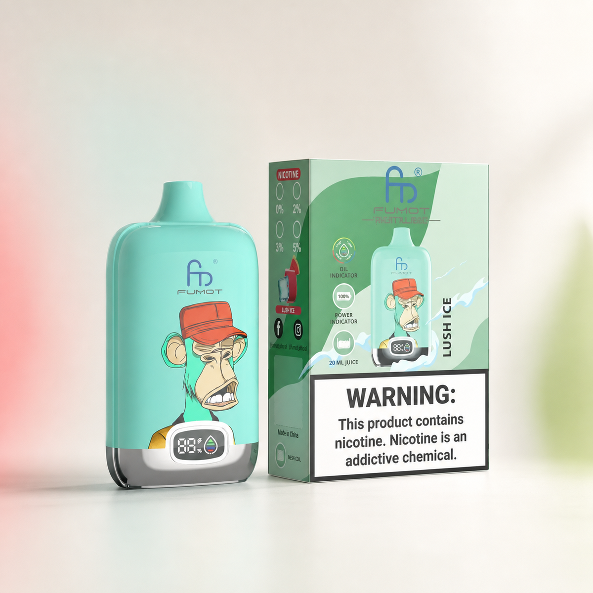 Tornado Vape 12000 – Lush Ice – Verpackungsansicht