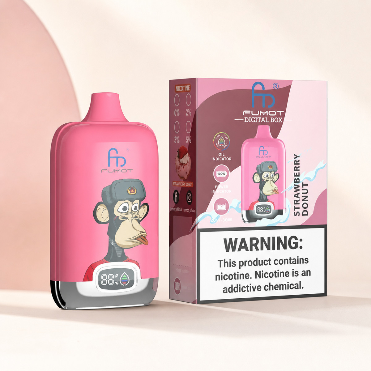 Tornado Vape 12000 – Strawberry Donut – Verpackungsansicht