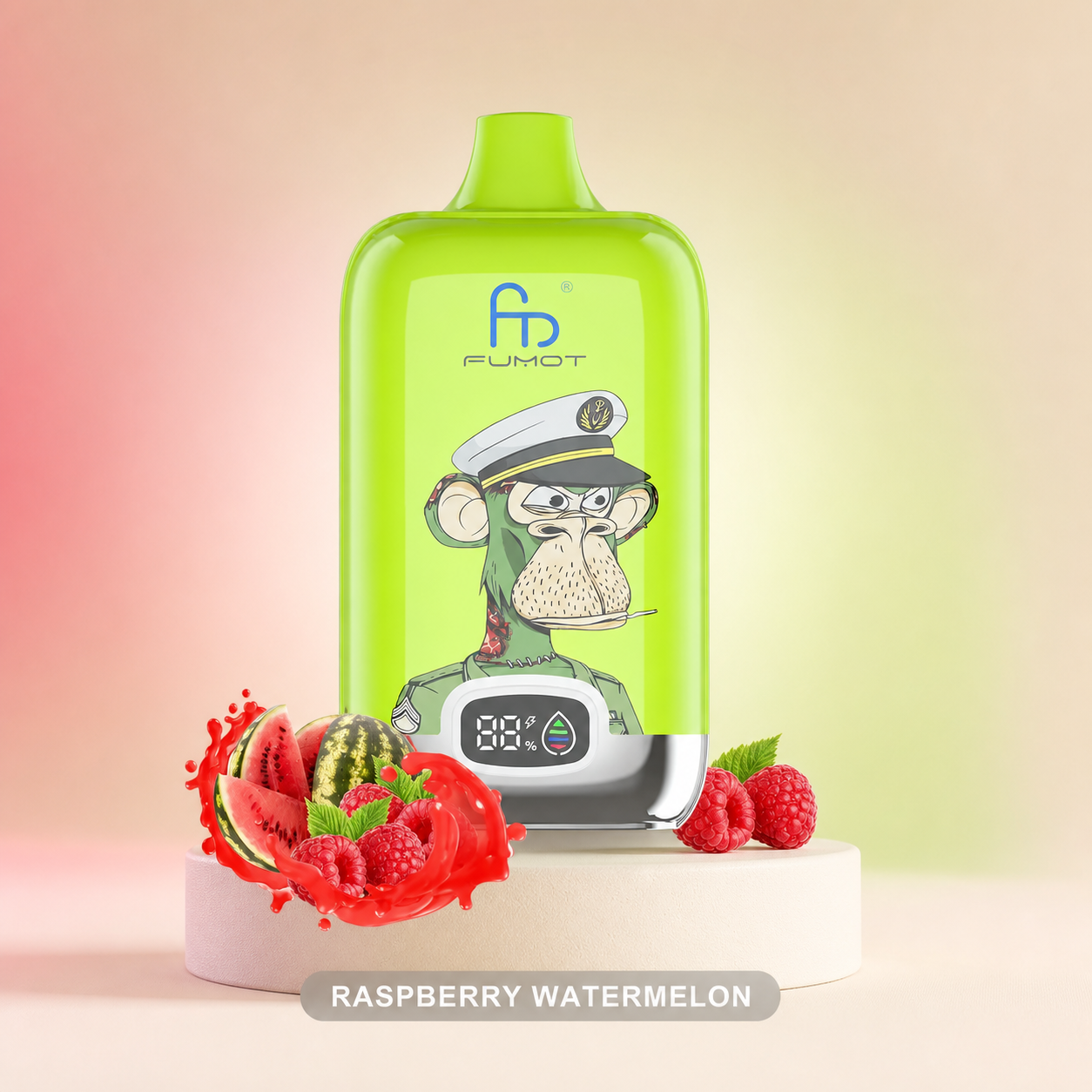 Tornado Vape 12000 – Raspberry Watermelon – Premium Hauptansicht