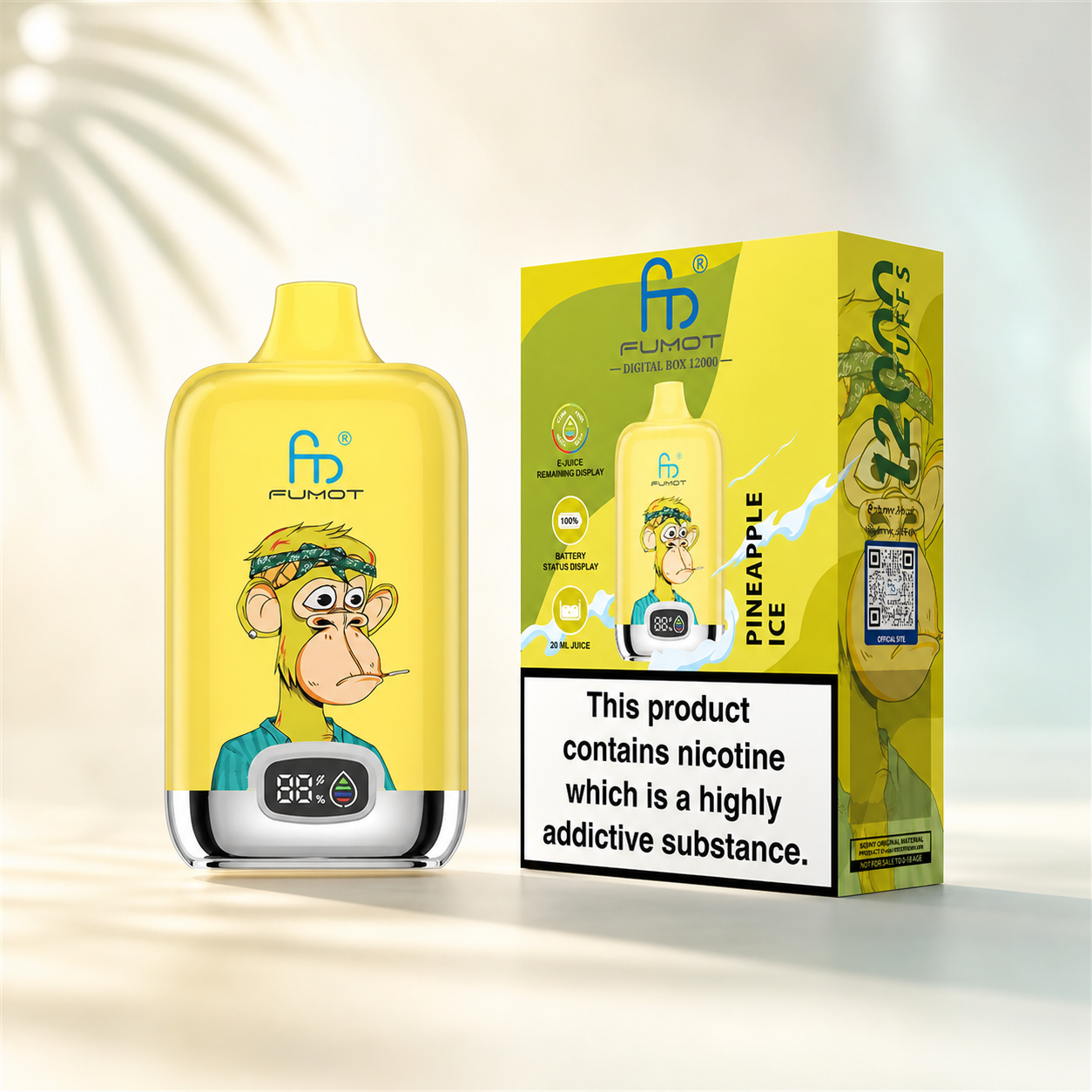 Tornado Vape 12000 – Pineapple Ice – Verpackungsansicht