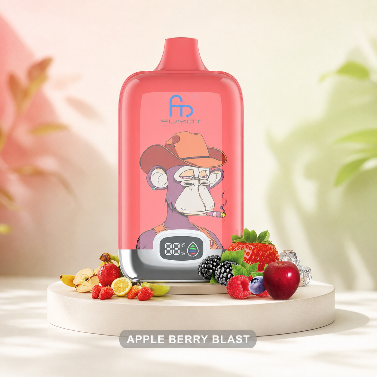 RandM Tornado 12000 Apple Berry Blast – Produktansicht