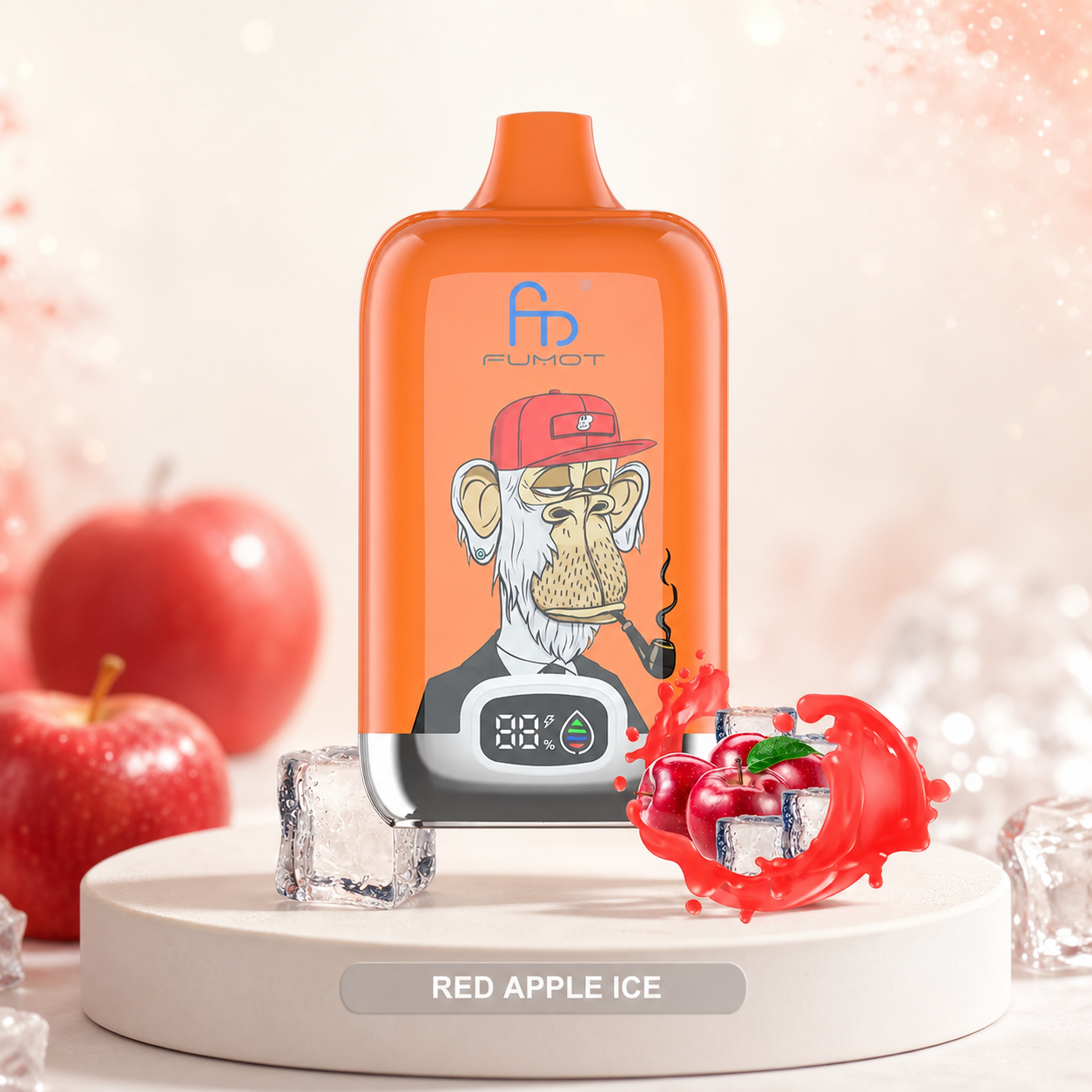 RandM Tornado 12000 Red Apple Ice – Produktansicht