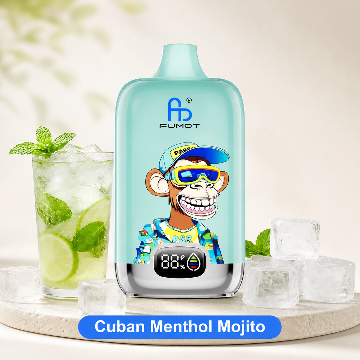 RandM Tornado 12000 Cuban Menthol Mojito – Produktansicht
