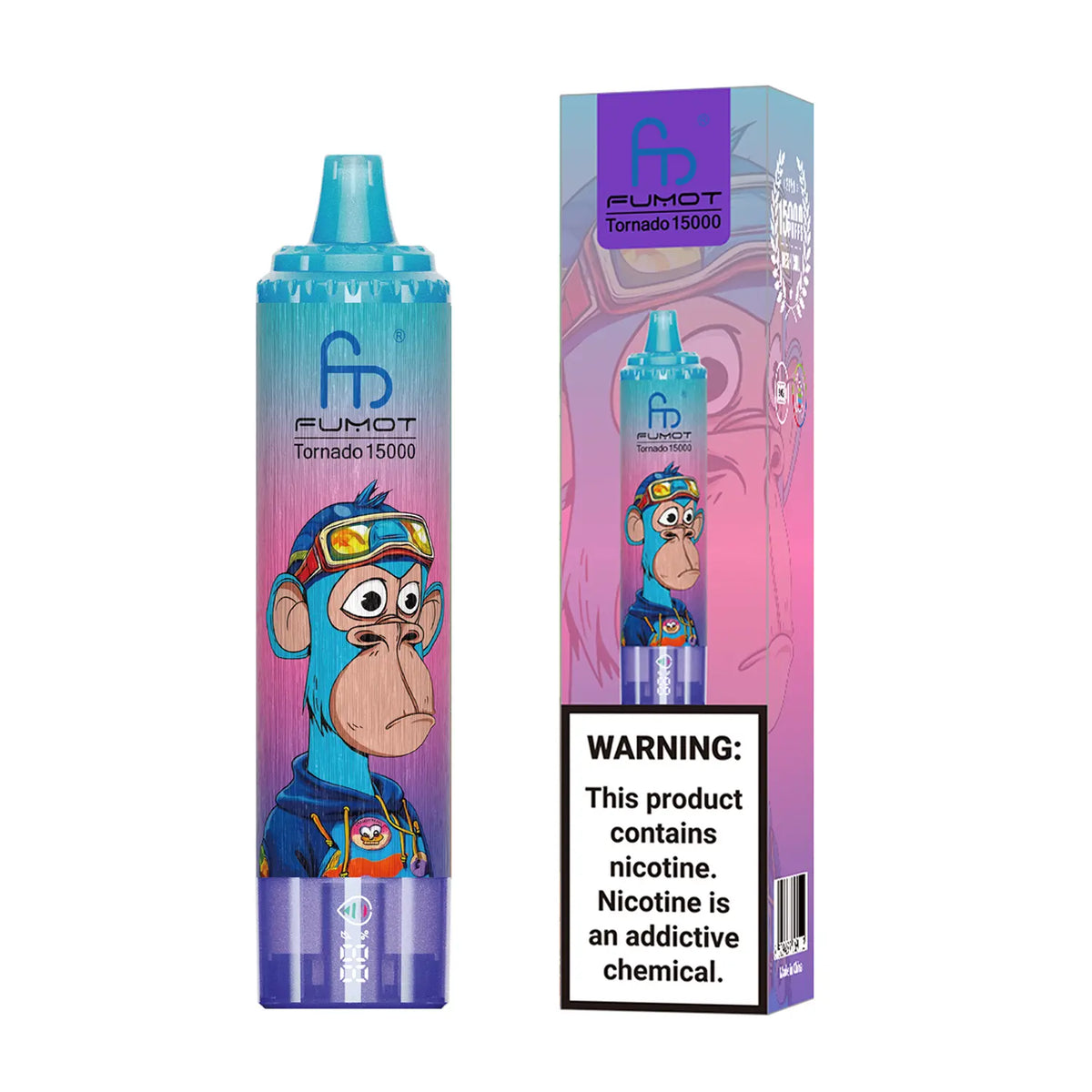 RandM Tornado Vape 15000 – Tornado Vape 15000 - Blueberry Peach Ice