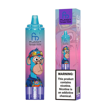 RandM Tornado Vape 15000 – Tornado Vape 15000 - Blueberry Peach Ice