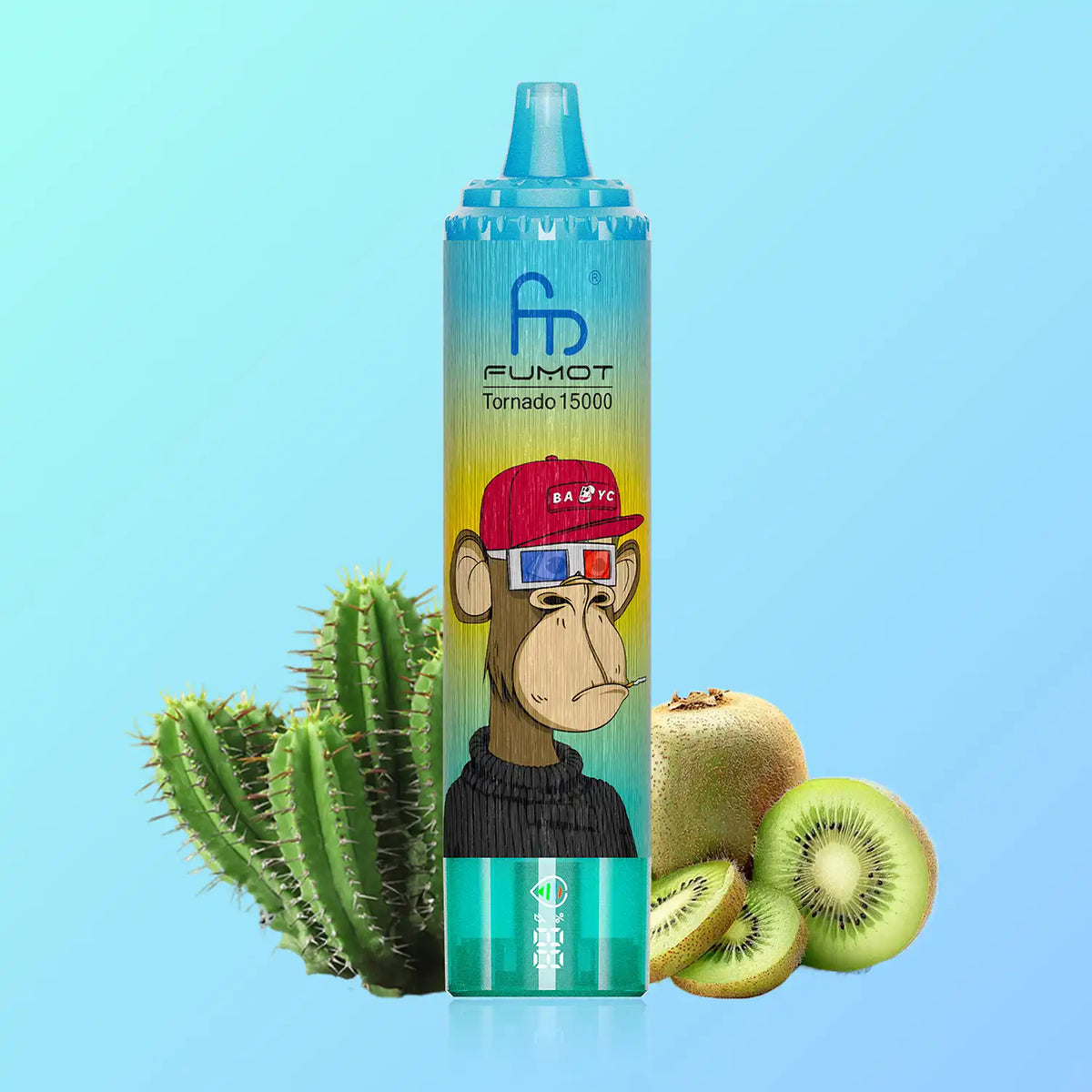 RandM Tornado Vape 15000 – Tornado Vape 15000 - Cactus Kiwi