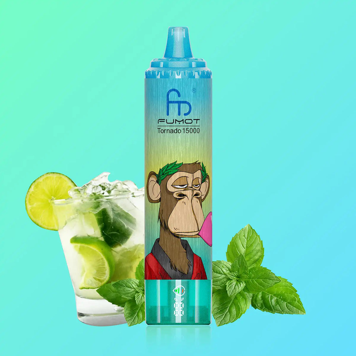 RandM Tornado Vape 15000 – Tornado Vape 15000 - Fresh Menthol Mojito