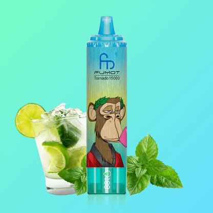 RandM Tornado Vape 15000 – Tornado Vape 15000 - Fresh Menthol Mojito