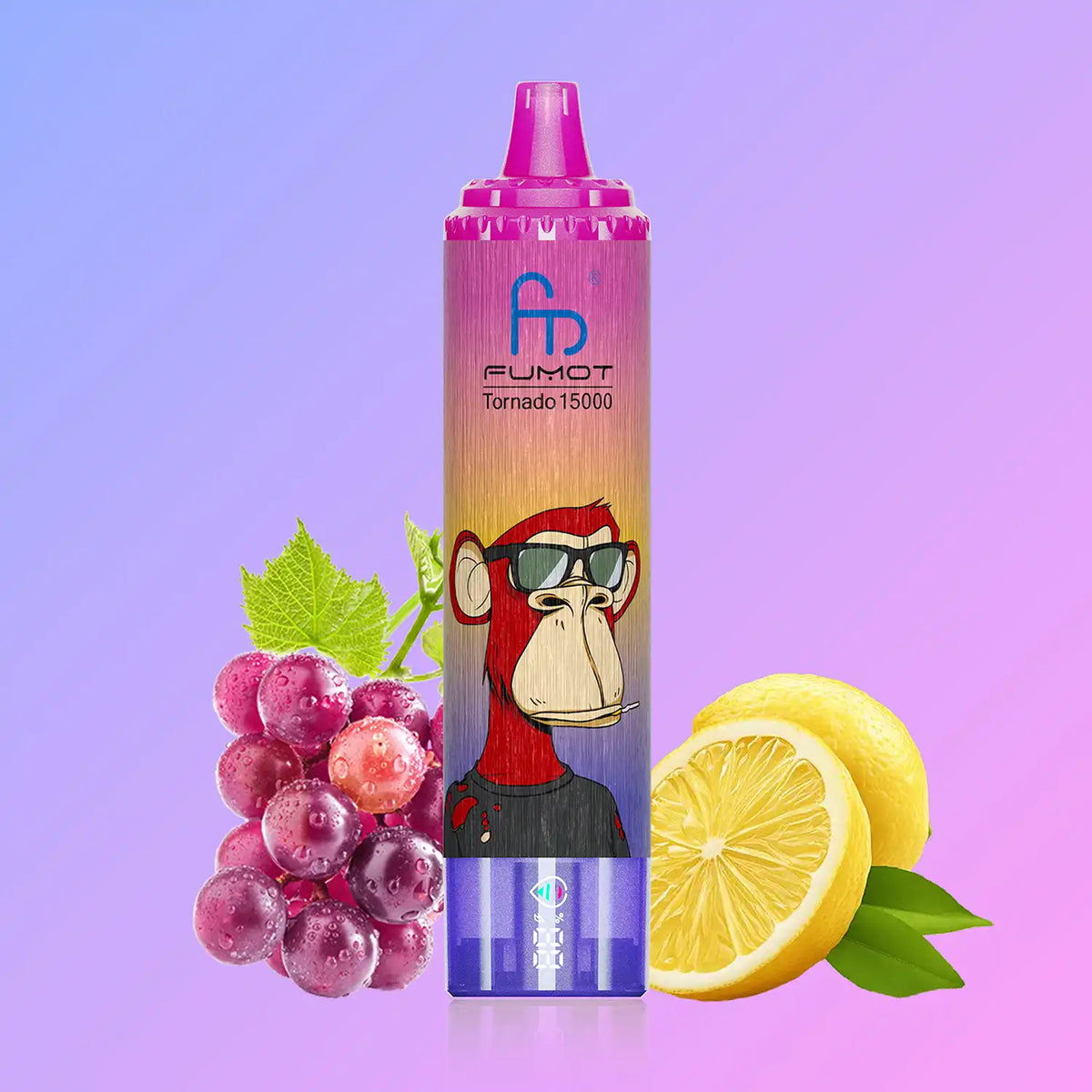 RandM Tornado Vape 15000 – Tornado Vape 15000 - Grape Lemon