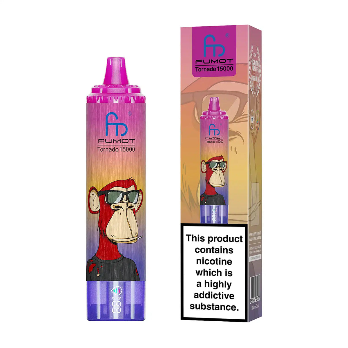 RandM Tornado Vape 15000 – Tornado Vape 15000 - Grape Lemon