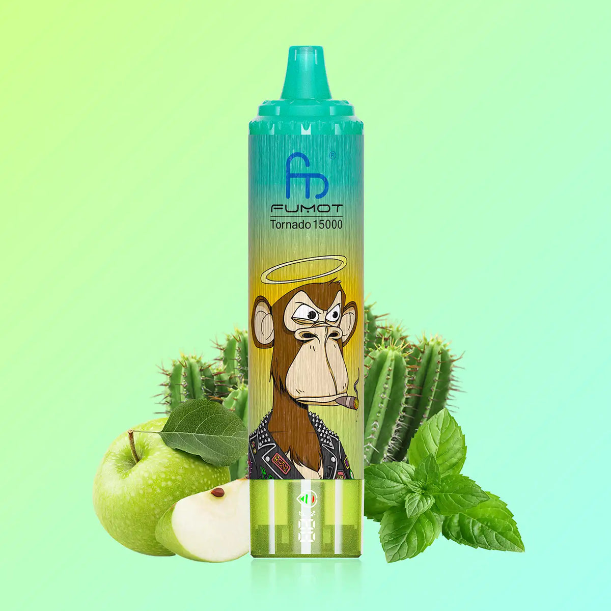 RandM Tornado Vape 15000 – Tornado Vape 15000 - Green Apple Citrus Menthol