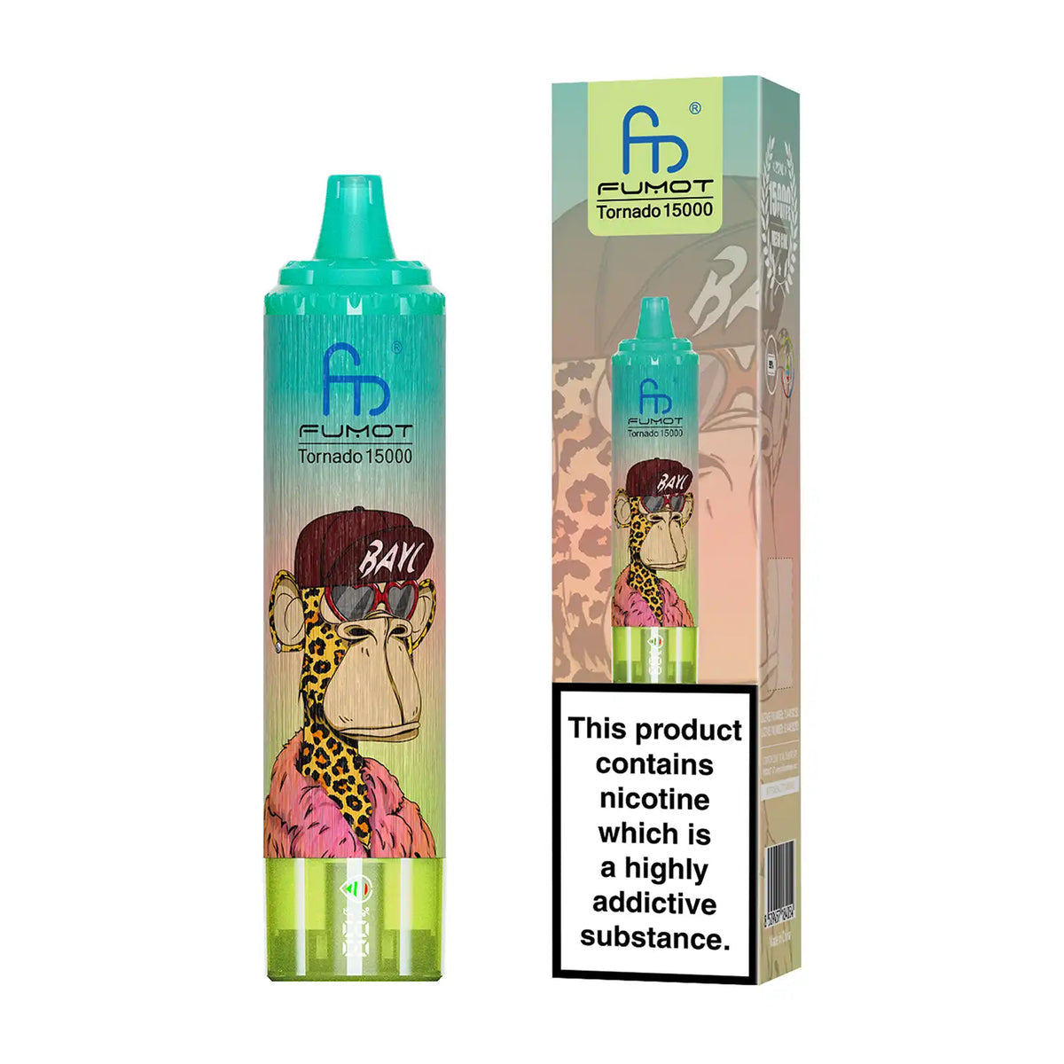 RandM Tornado Vape 15000 – Tornado Vape 15000 - Green Grape Melon