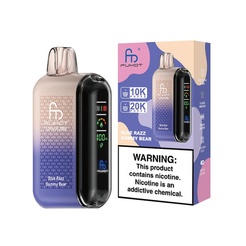 Fumot Tornado Vape 20000 – Fumot Tornado Vape 20000 - Blue Razz Gummy Bear