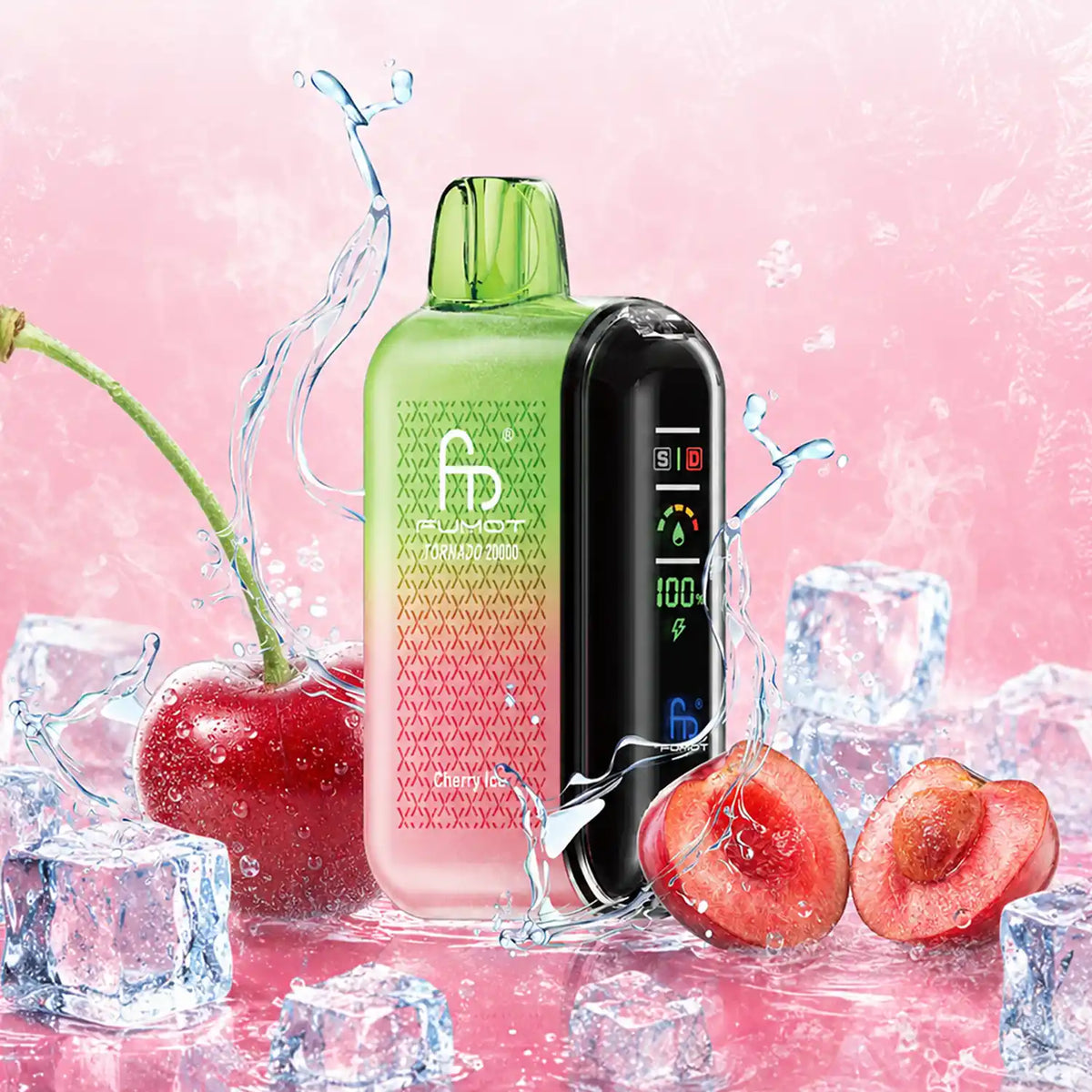 Fumot Tornado Vape 20000 – Fumot Tornado Vape 20000 - Cherry Ice