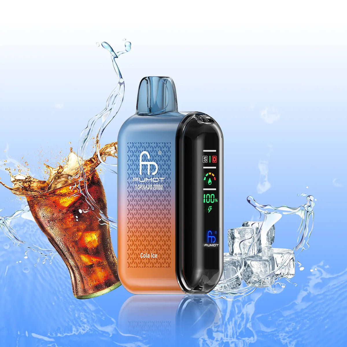 Fumot Tornado Vape 20000 – Fumot Tornado Vape 20000 - Cola Ice