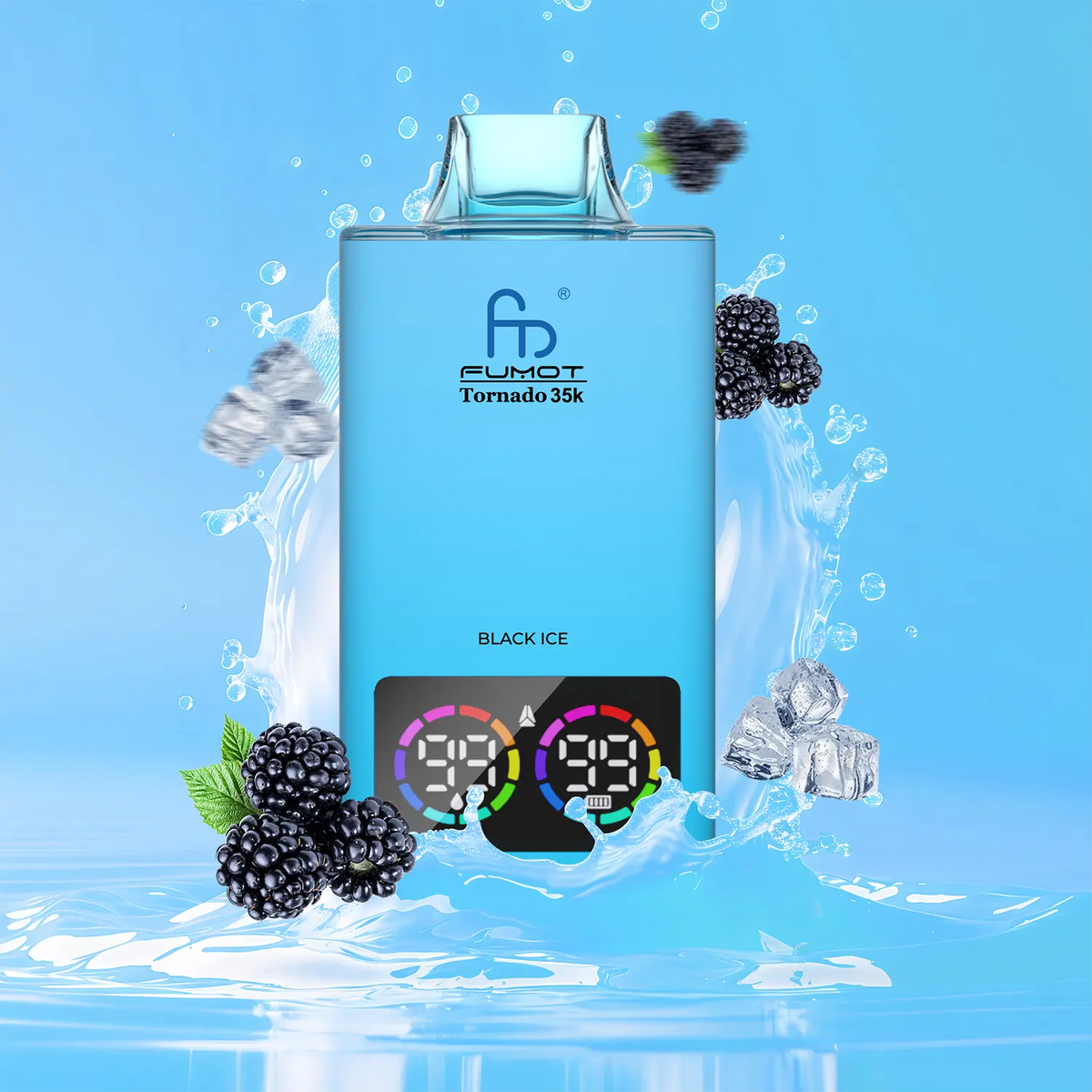 Fumot Tornado Vape 35000 – Fumot Tornado 35000 - Black Ice Hauptbild