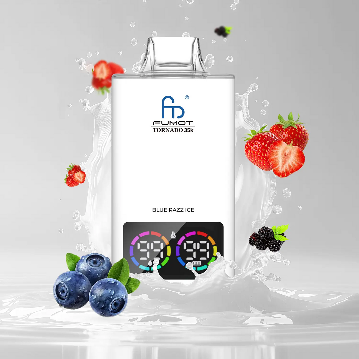 Fumot Tornado Vape 35000 – Fumot Tornado 35000 - Blue Razz Ice Hauptbild