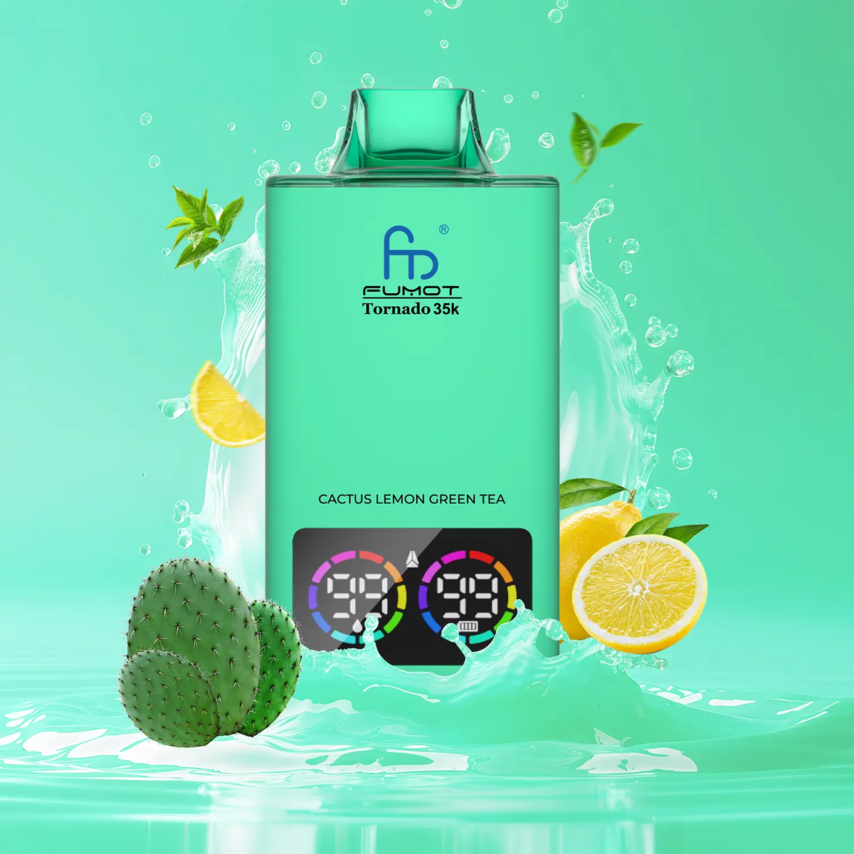 Fumot Tornado Vape 35000 – Fumot Tornado 35000 - Cactus Lemon Green Tea Hauptbild