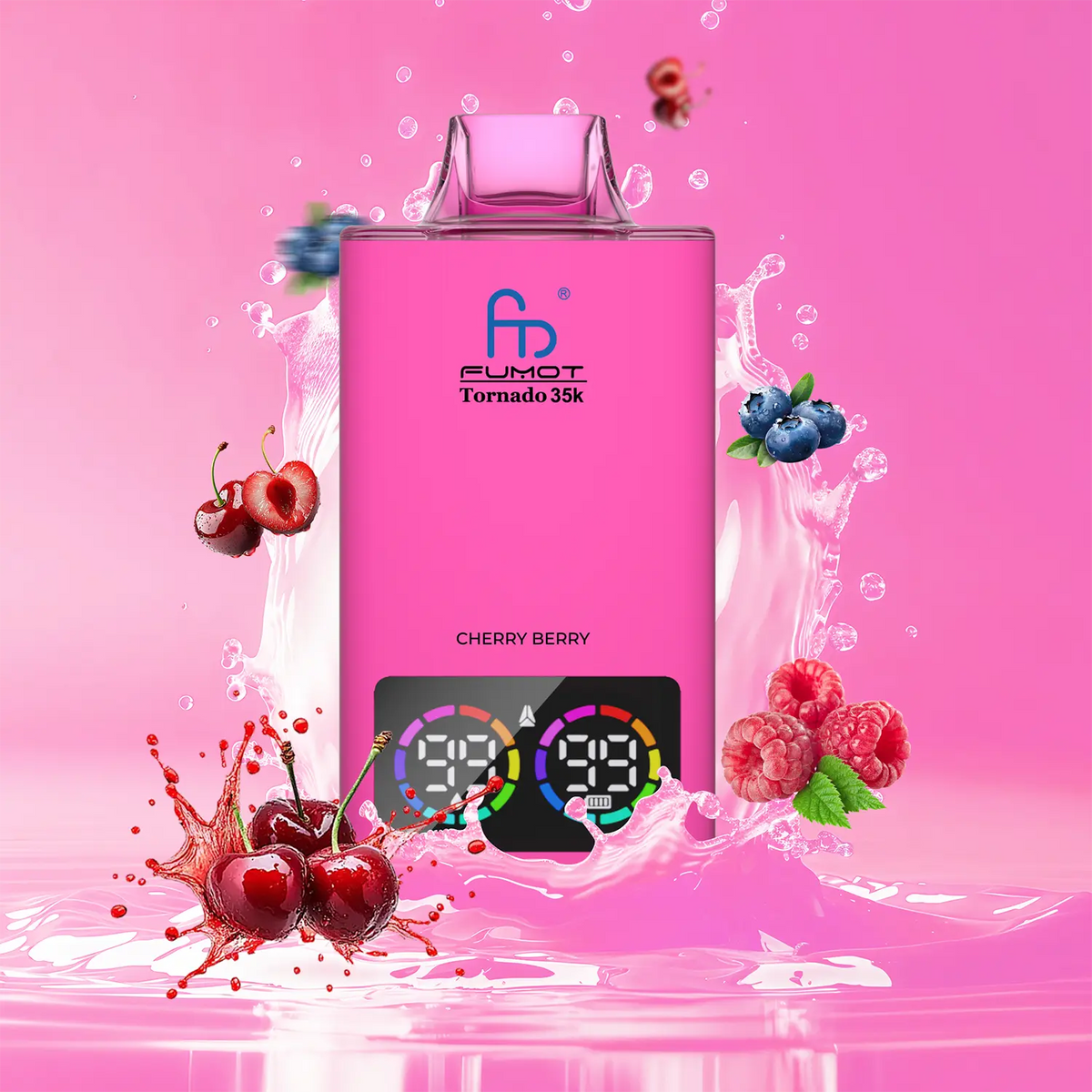 Fumot Tornado Vape 35000 – Fumot Tornado 35000 - Cherry Berry Hauptbild