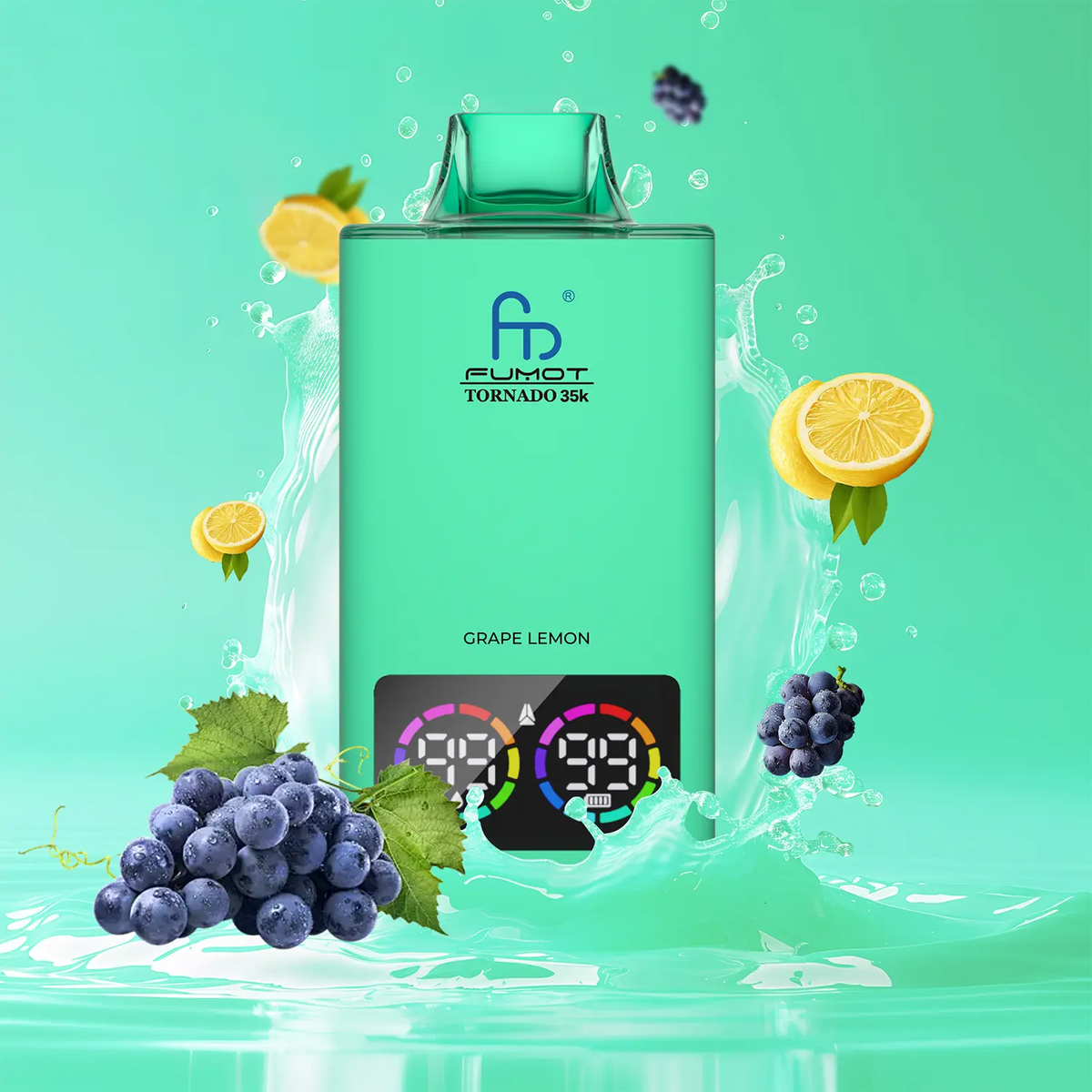 Fumot Tornado Vape 35000 – Fumot Tornado 35000 - Grape Lemon Hauptbild