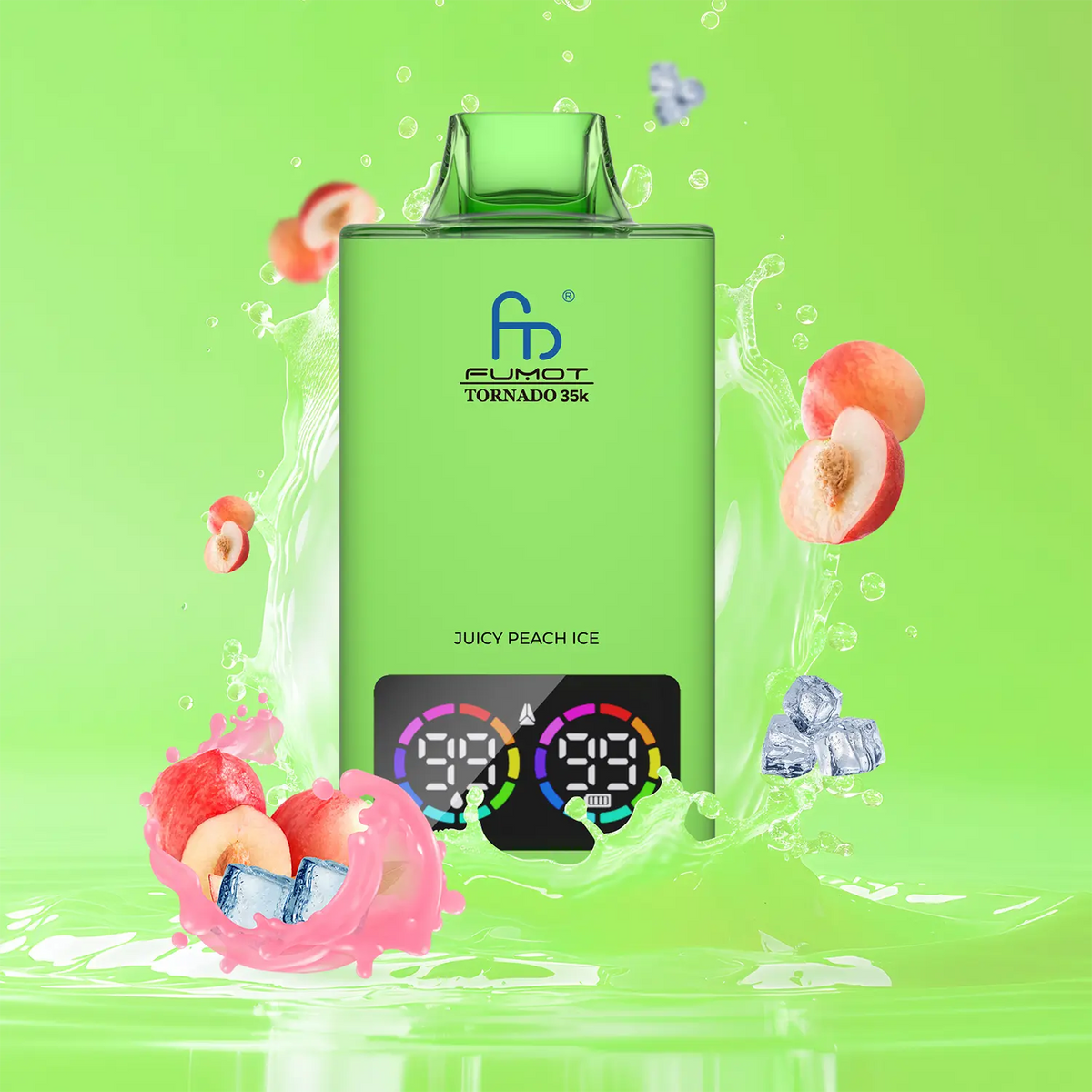Fumot Tornado Vape 35000 – Fumot Tornado 35000 - Juicy Peach Ice Hauptbild