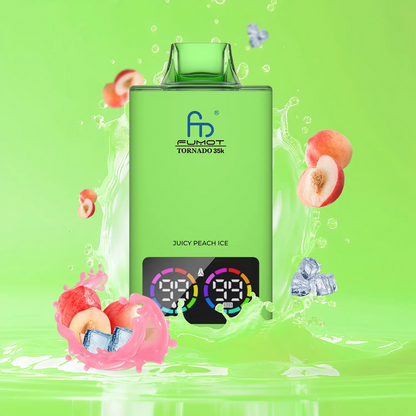 Fumot Tornado Vape 35000 – Fumot Tornado 35000 - Juicy Peach Ice Hauptbild