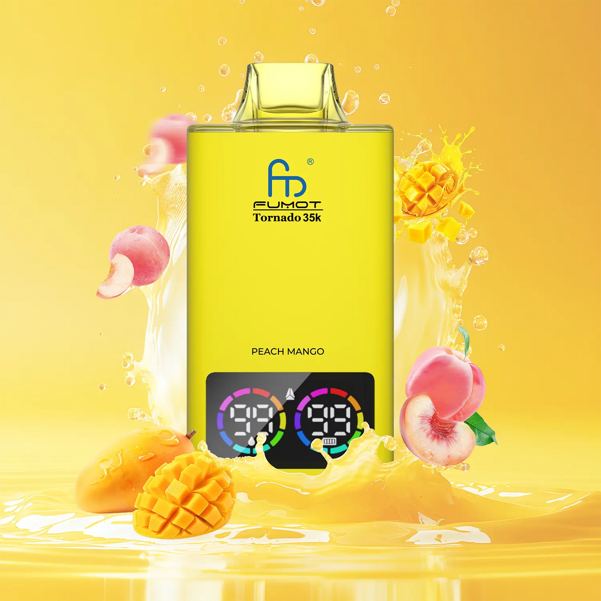 Fumot Tornado Vape 35000 – Fumot Tornado 35000 - Peach Mango Hauptbild