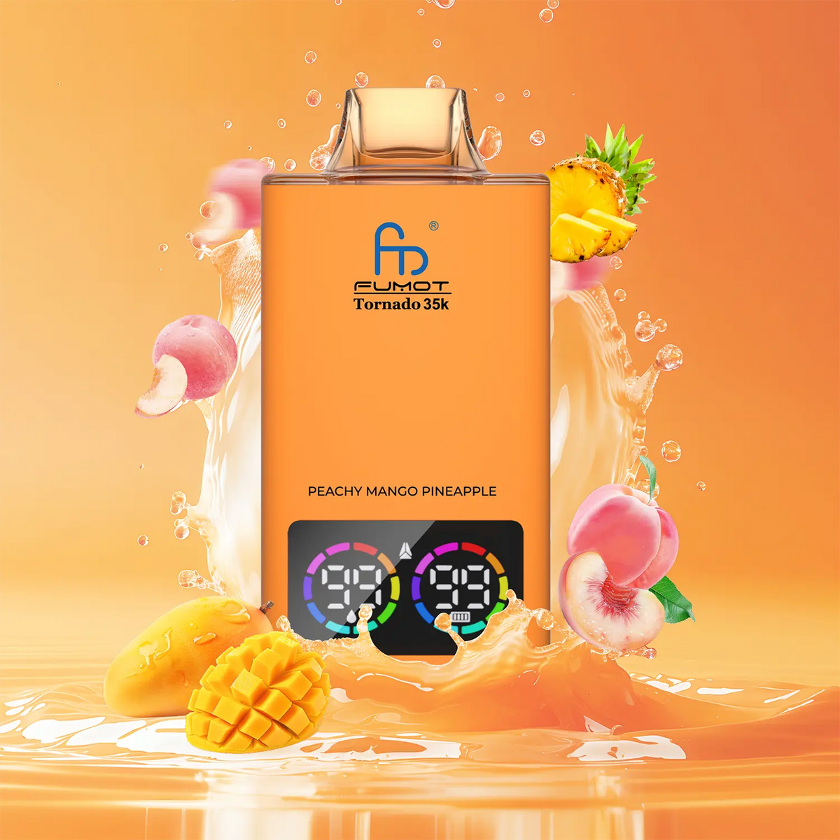 Fumot Tornado Vape 35000 – Fumot Tornado 35000 - Peachy Mango Pineapple Hauptbild