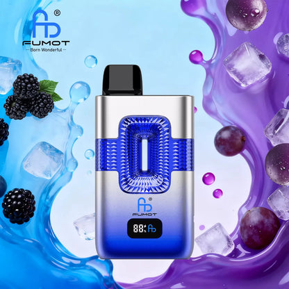Fumot Tornado Vape 50000 - Eco 2in1 – Fumot Tornado Vape 50000 - Black Ice & Grape Ice