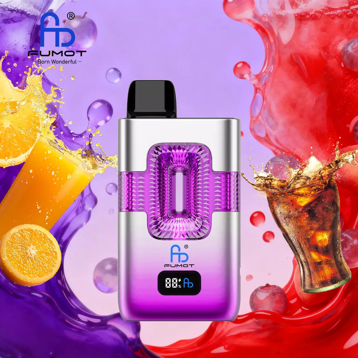 Fumot Tornado Vape 50000 - Eco 2in1 – Fumot Tornado Vape 50000 - Fanta & Cola Ice