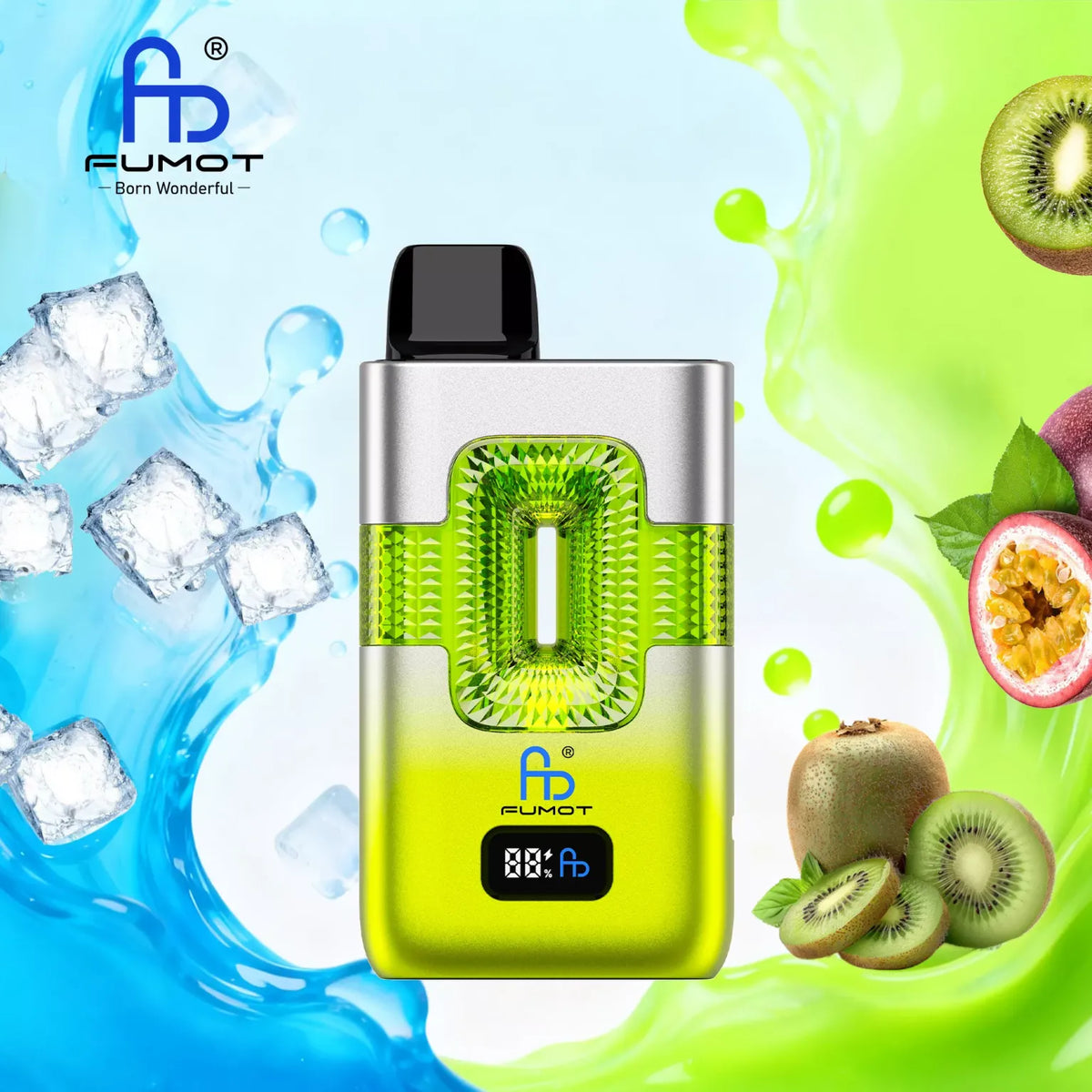 Fumot Tornado Vape 50000 - Eco 2in1 – Fumot Tornado Vape 50000 - Ice Pop & Kiwi Passionfruit Guava