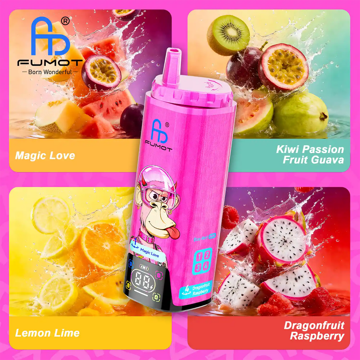 Fumot Tornado Vape 80000 - Eco 4in1 – Fumot Tornado 80000 Eco 4in1 - Bild 02