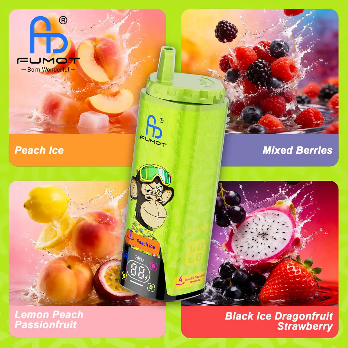 Fumot Tornado Vape 80000 - Eco 4in1 – Fumot Tornado 80000 Eco 4in1 - Bild 03