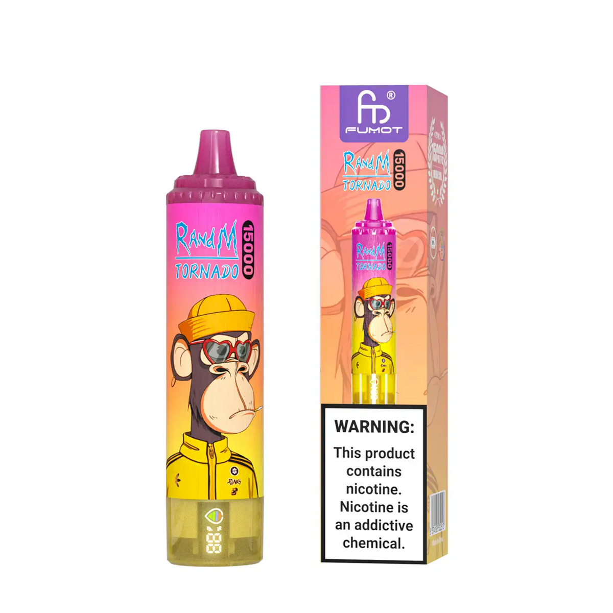 RandM Tornado Vape 15000 – Tornado Vape 15000 - Banana Ice