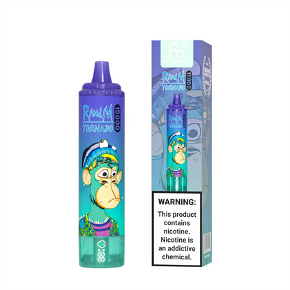 RandM Tornado Vape 15000 – Tornado Vape 15000 - Blueberry On Ice