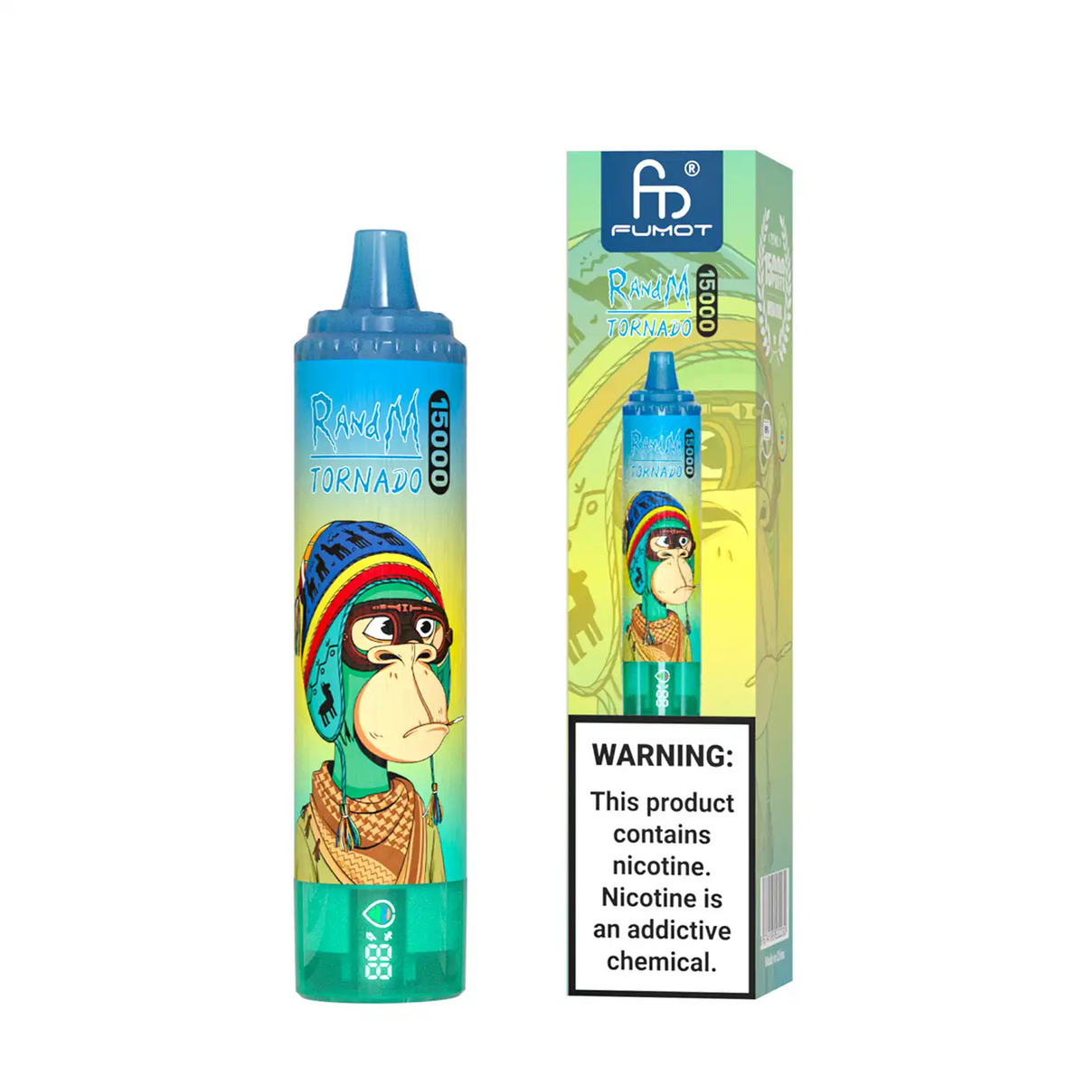 RandM Tornado Vape 15000 – Tornado Vape 15000 - Blue Razz Lemonade