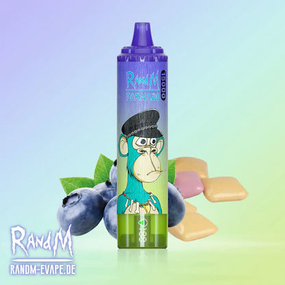 RandM Tornado Vape 15000 – Tornado Vape 15000 - Blueberry Bubblegum