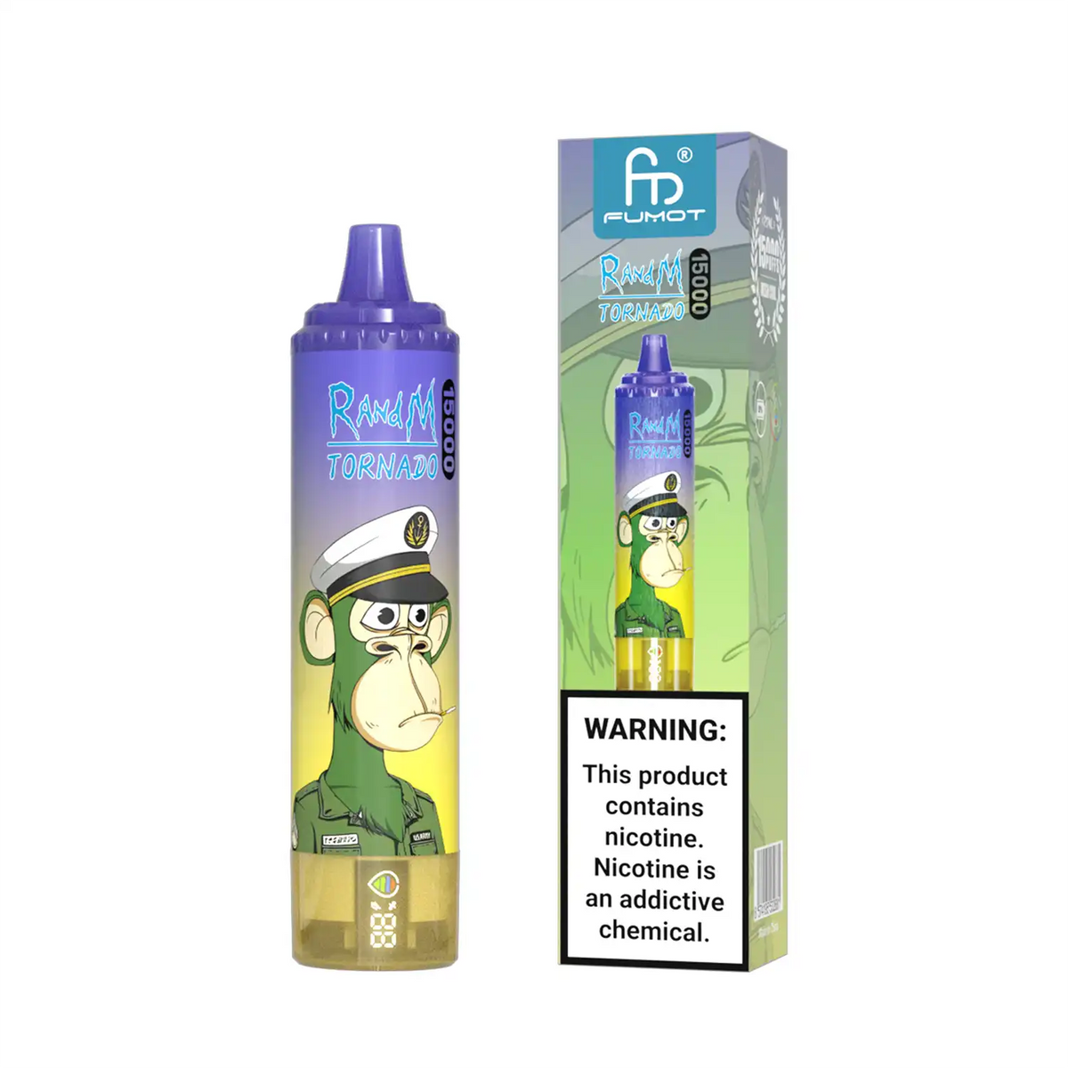 RandM Tornado Vape 15000 – Tornado Vape 15000 - Blueberry Pomegranate