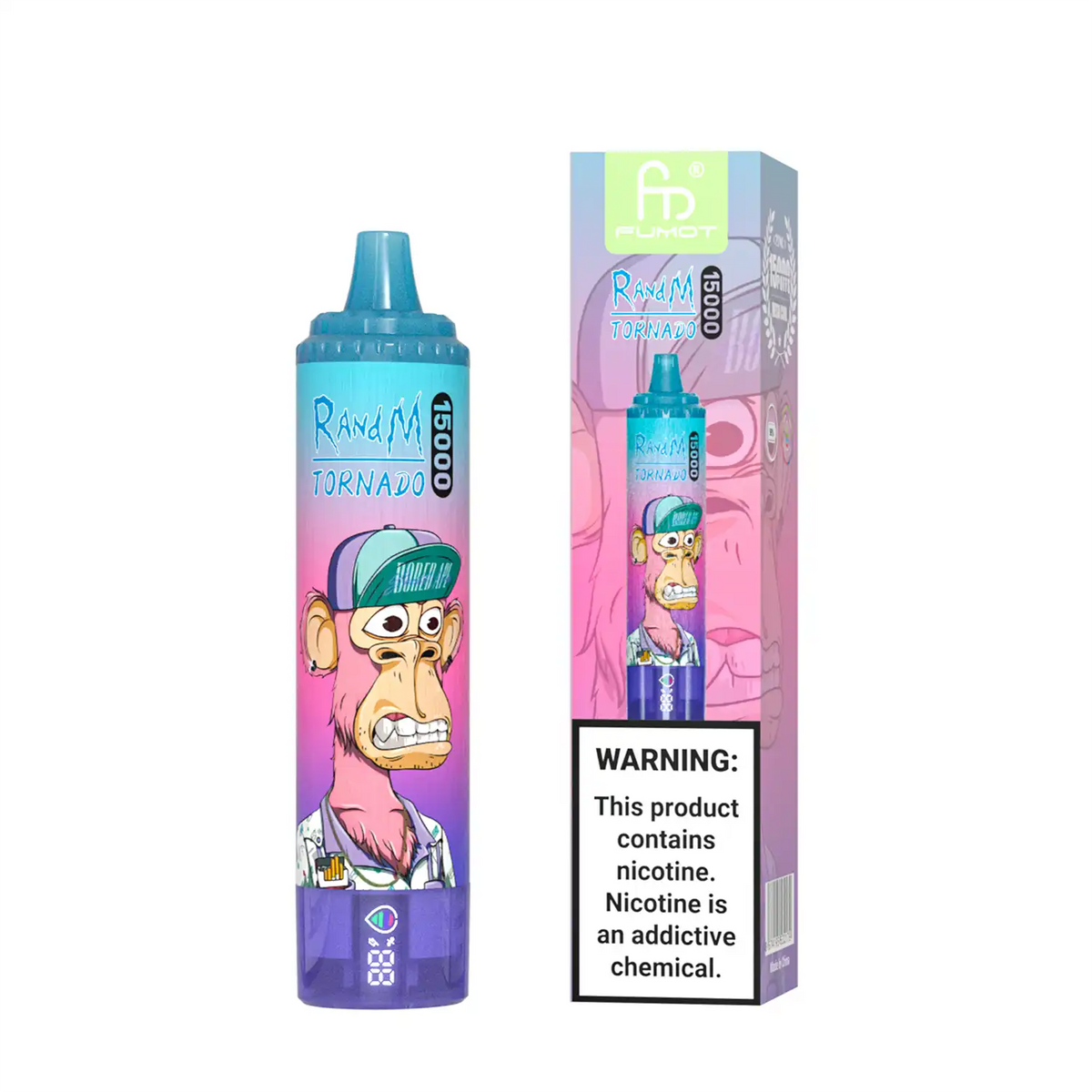 RandM Tornado Vape 15000 – Tornado Vape 15000 - Blueberry Raspberry