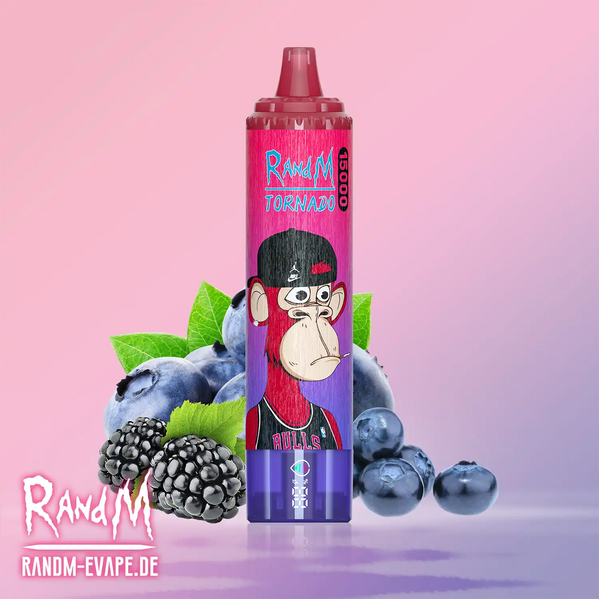 RandM Tornado Vape 15000 – Tornado Vape 15000 - Bluesour Raspberry